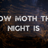 How Moth the Night Is